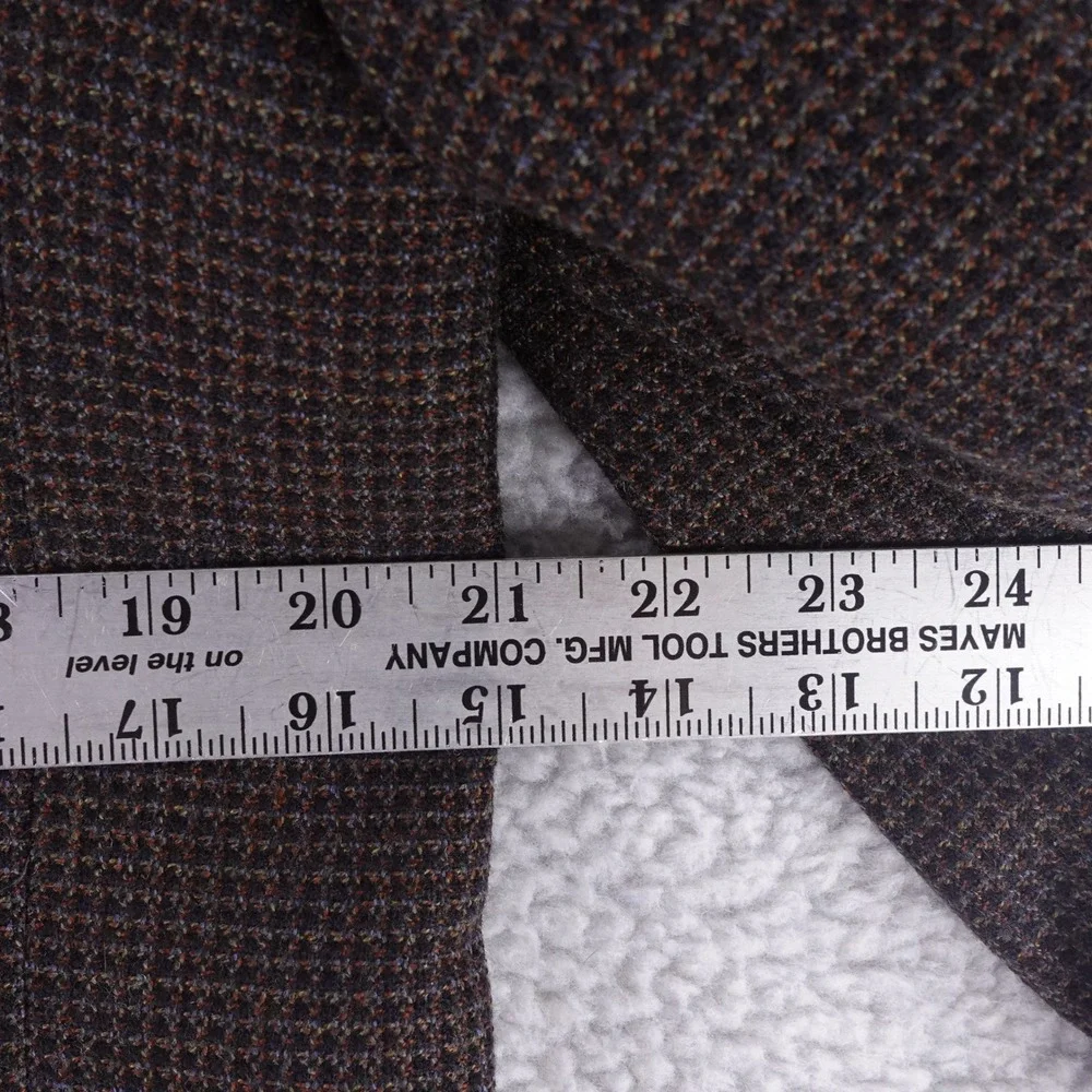 Canali Proposta Mens Brown Textured 100% Virgin Wool Blazer Sport Coat Italy 54R